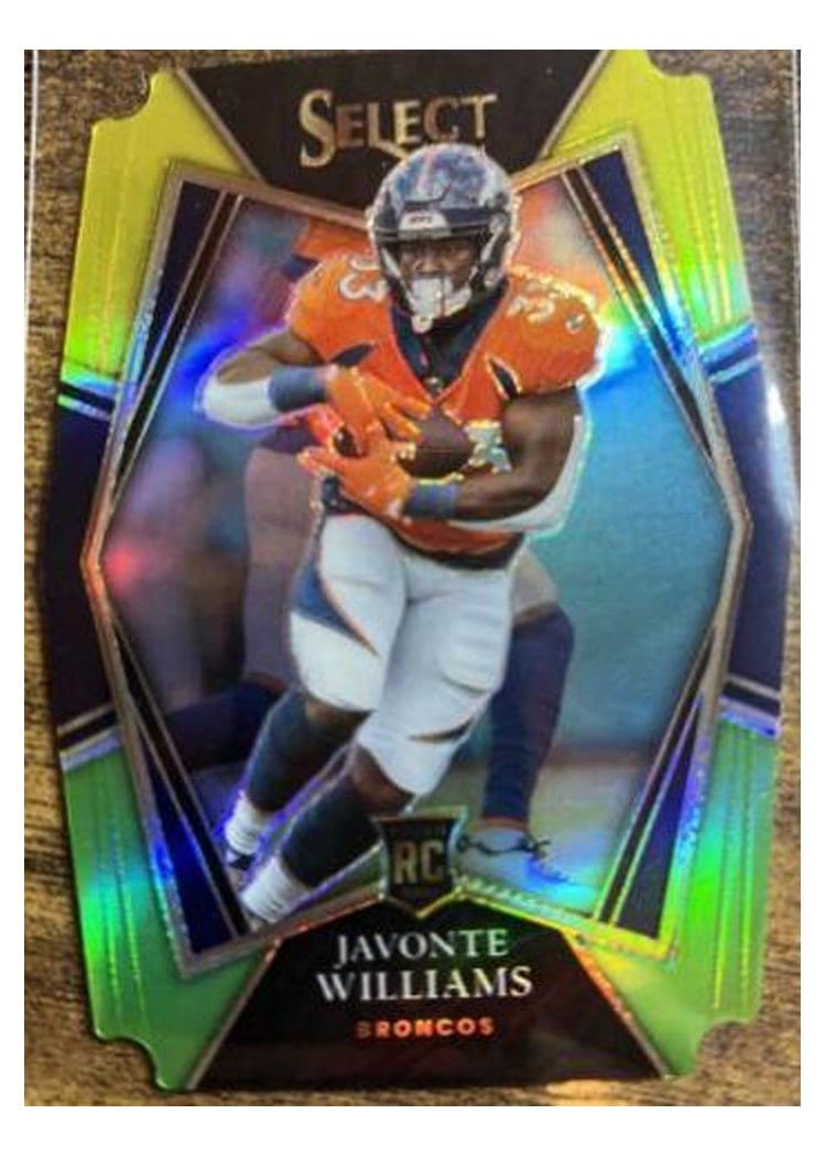 2021 Panini Select Base Set Javonte Williams #157 card