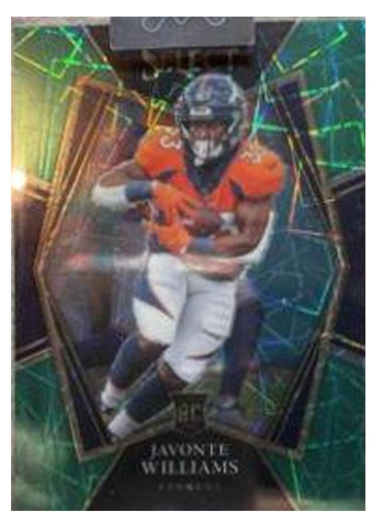 2021 Panini Select Base Set Javonte Williams #157 card