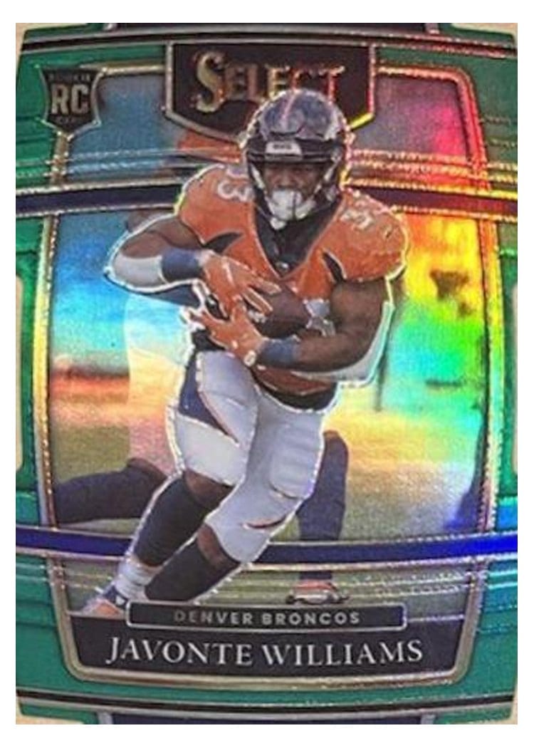 2021 Panini Select Base Set Javonte Williams #157 card