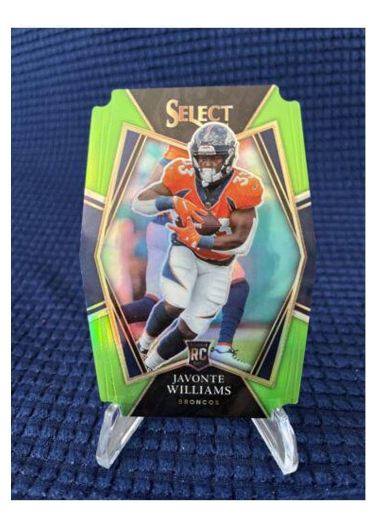 2021 Panini Select Base Set Javonte Williams #157 card