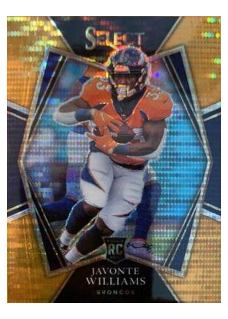 2021 Panini Select Base Set Javonte Williams #157 card