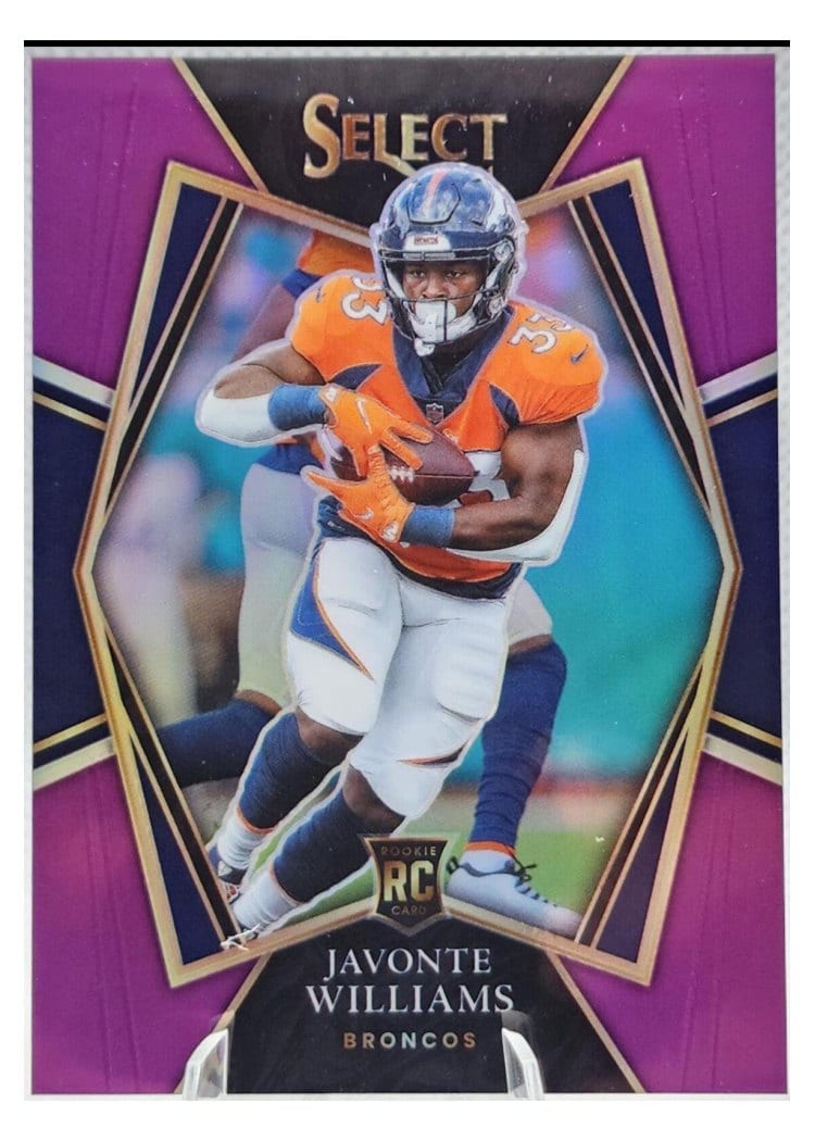 2021 Panini Select Base Set Javonte Williams #157 card