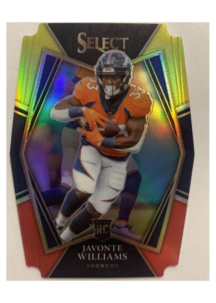 2021 Panini Select Base Set Javonte Williams #157 card