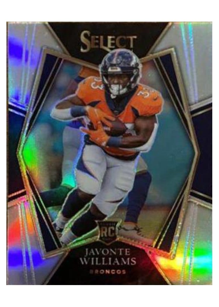 2021 Panini Select Base Set Javonte Williams #157 card