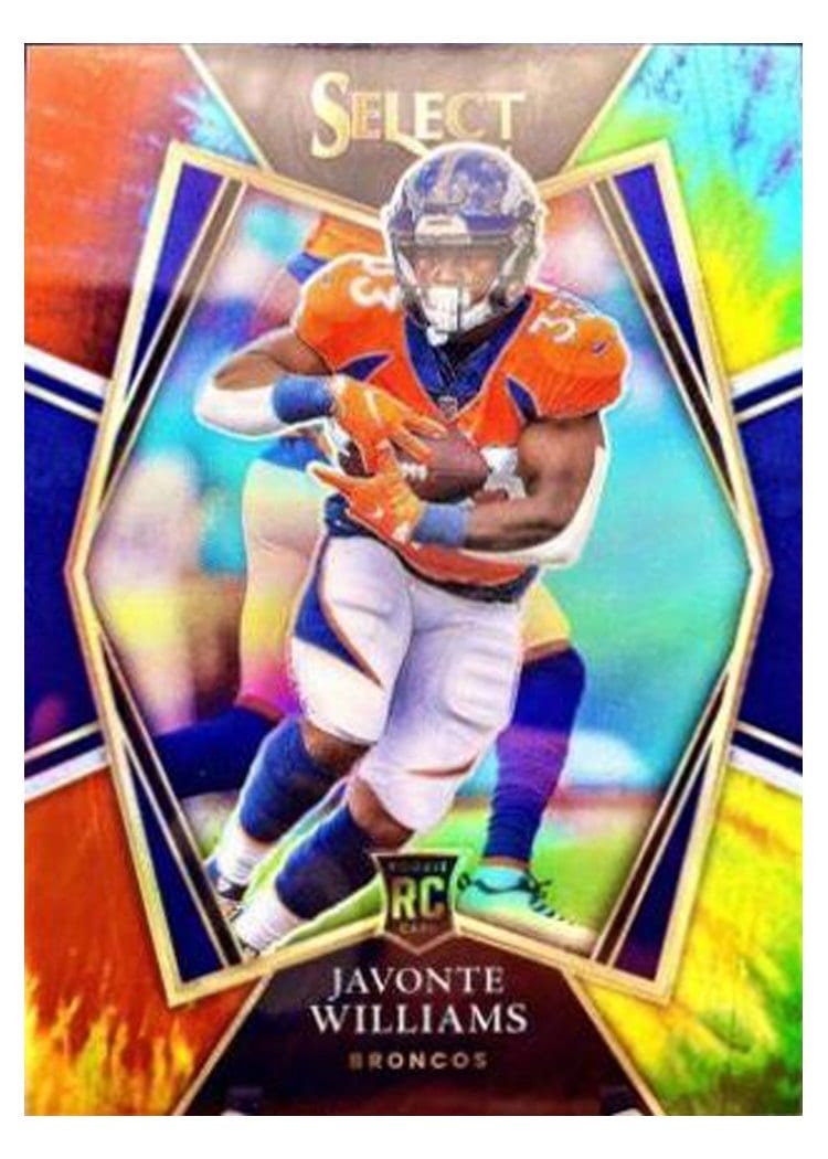 2021 Panini Select Base Set Javonte Williams #157 card