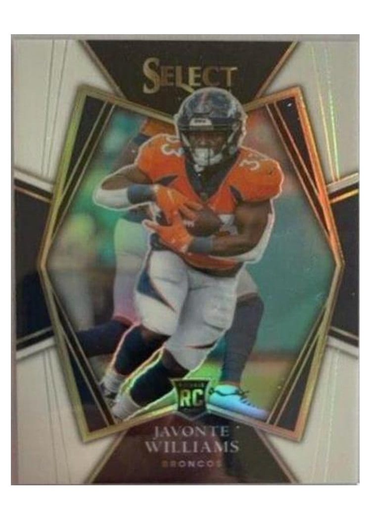 2021 Panini Select Base Set Javonte Williams #157 card
