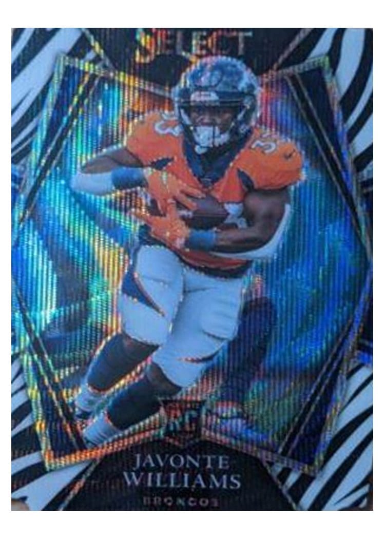 2021 Panini Select Base Set Javonte Williams #157 card