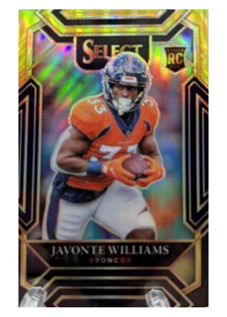 2021 Panini Select Base Set Javonte Williams #257 card
