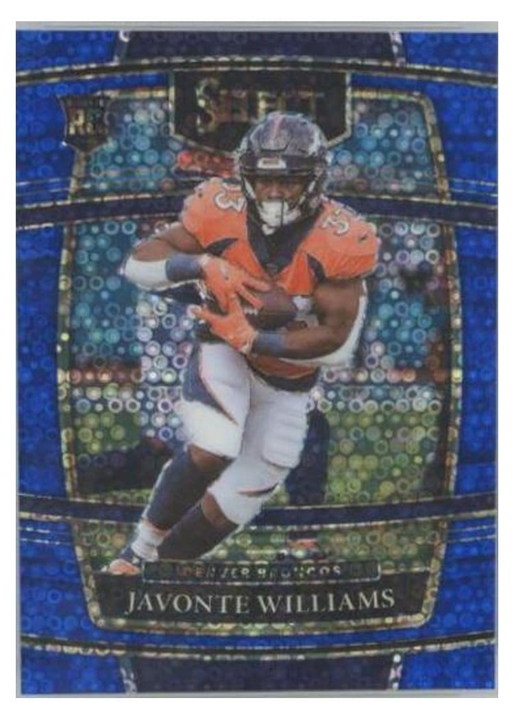 2021 Panini Select Base Set Javonte Williams #257 card