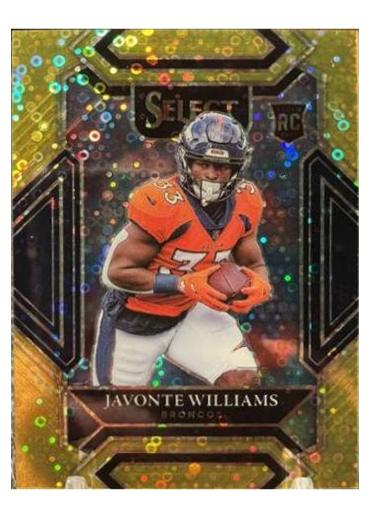 2021 Panini Select Base Set Javonte Williams #257 card
