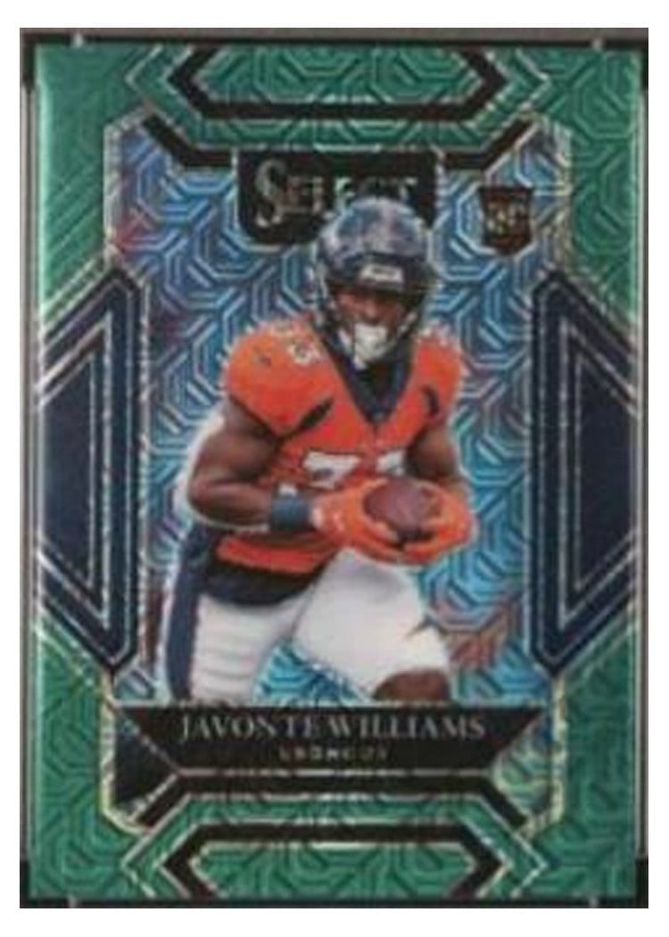 2021 Panini Select Base Set Javonte Williams #257 card