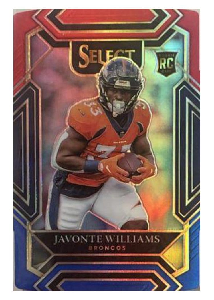 2021 Panini Select Base Set Javonte Williams #257 card