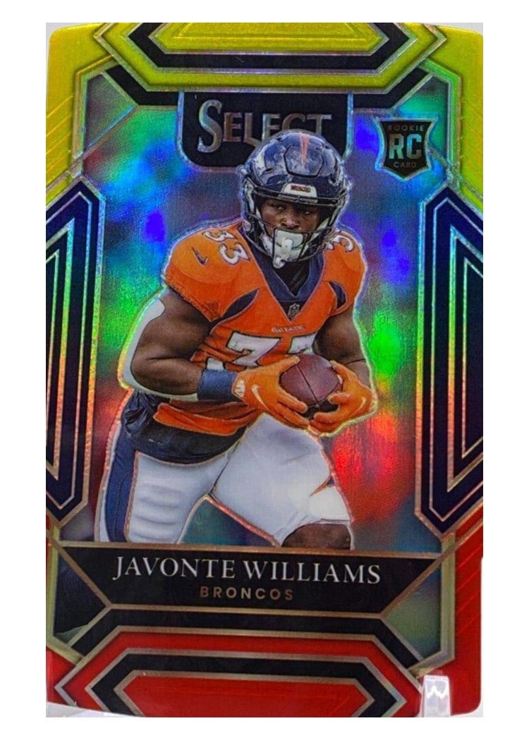 2021 Panini Select Base Set Javonte Williams #257 card