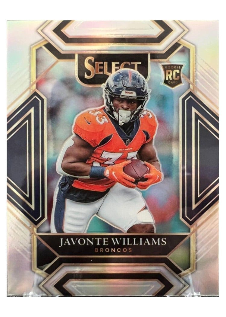 2021 Panini Select Base Set Javonte Williams #257 card