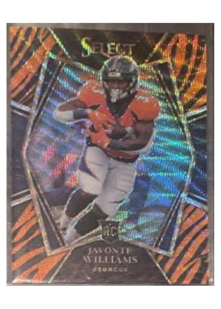 2021 Panini Select Base Set Javonte Williams #257 card