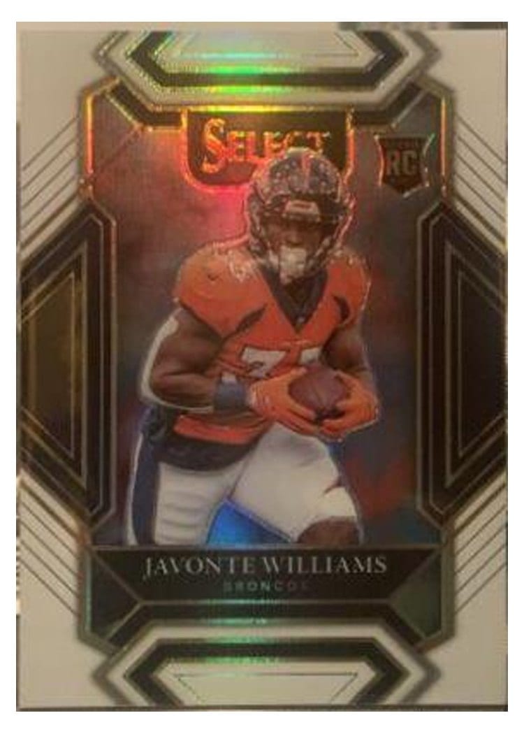 2021 Panini Select Base Set Javonte Williams #257 card