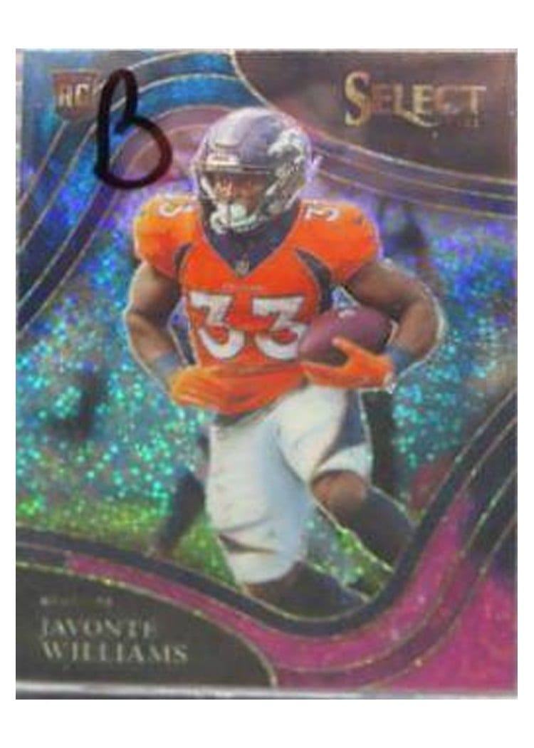 2021 Panini Select Base Set Javonte Williams #357 card