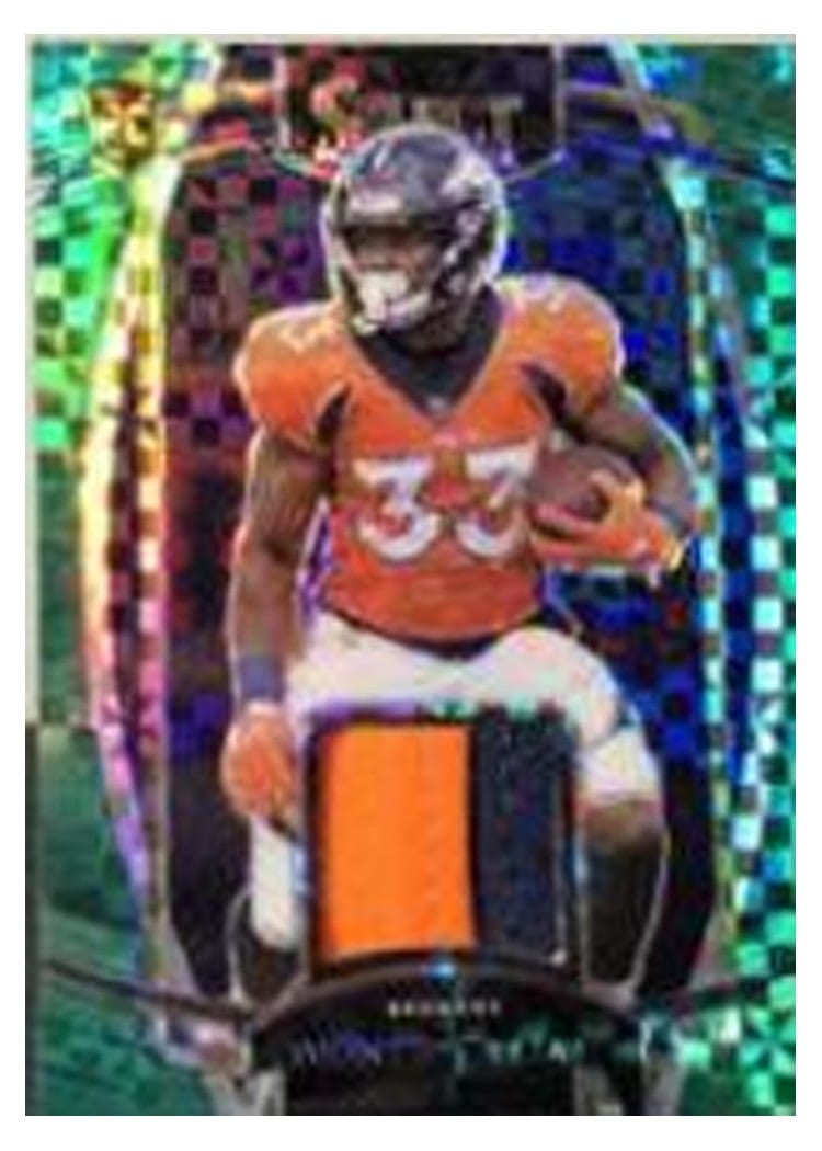 2021 Panini Select Base Set Javonte Williams #357 card