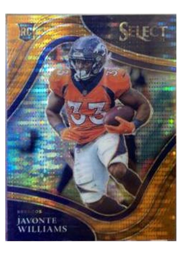 2021 Panini Select Base Set Javonte Williams #357 card
