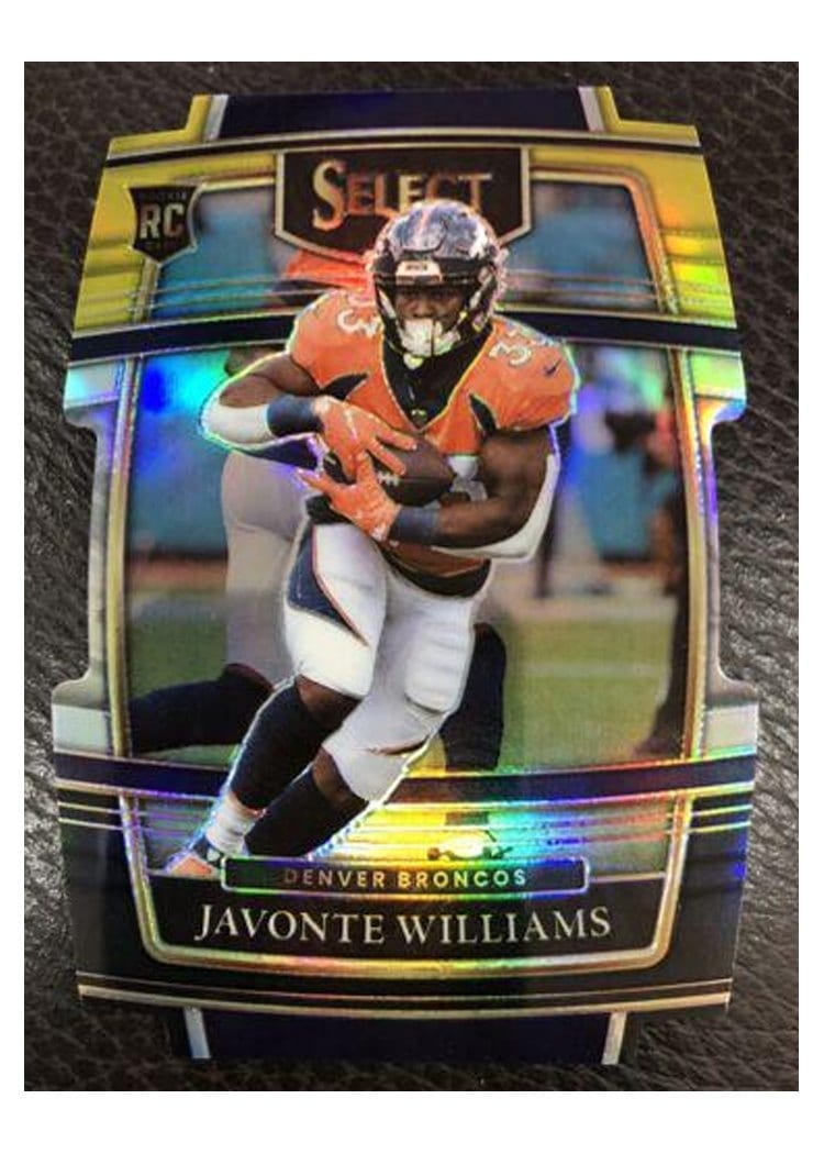 2021 Panini Select Base Set Javonte Williams #57 card
