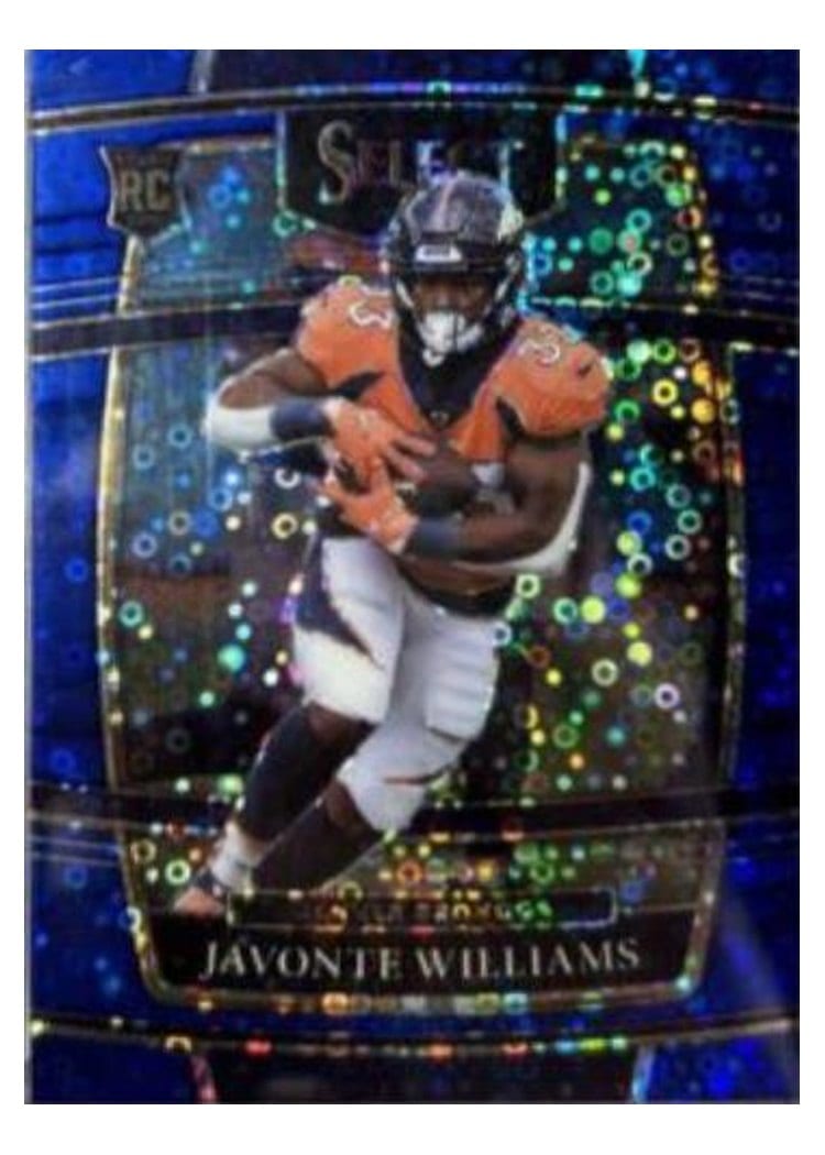 2021 Panini Select Base Set Javonte Williams #57 card