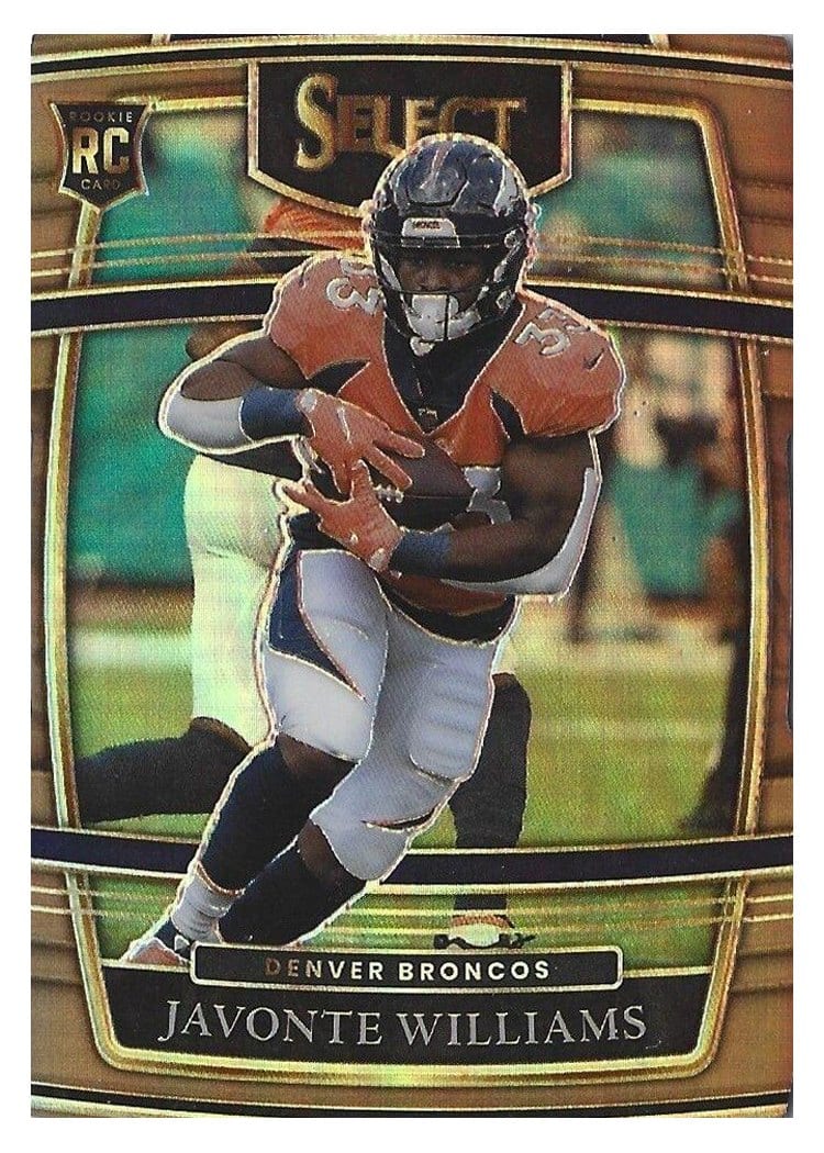 2021 Panini Select Base Set Javonte Williams #57 card