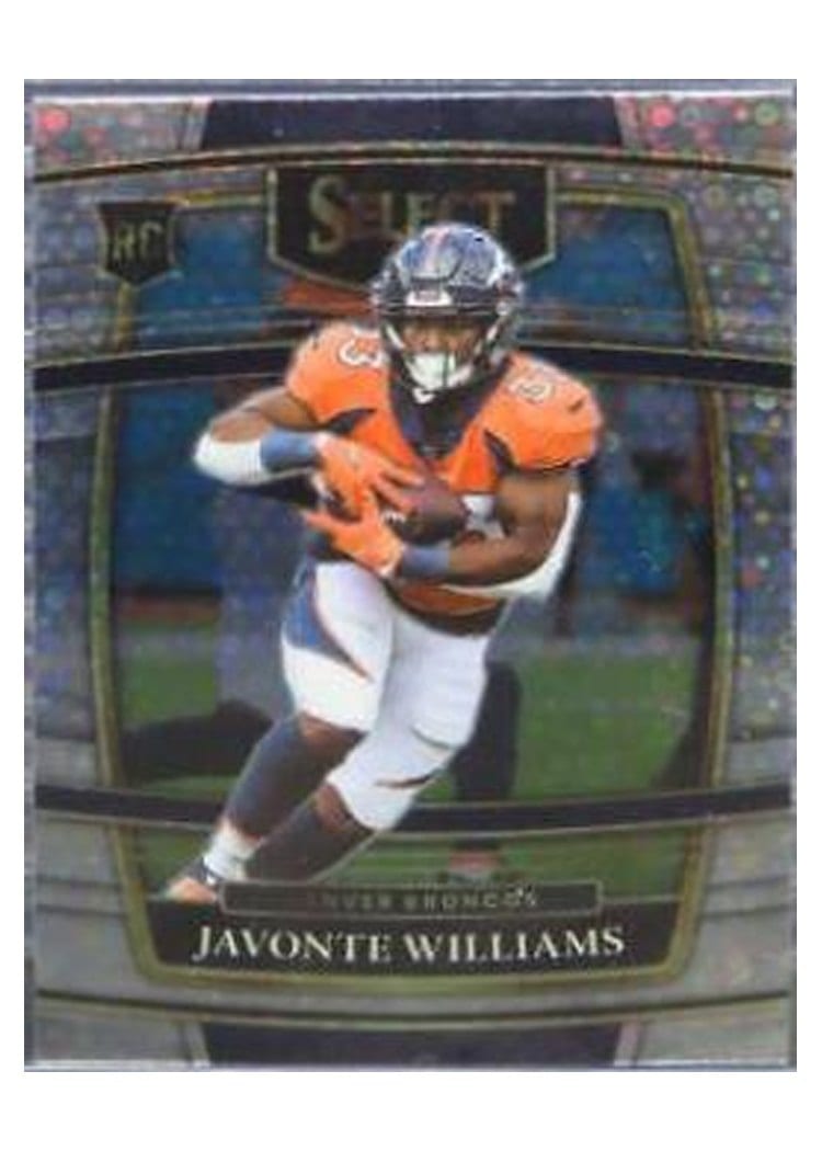 2021 Panini Select Base Set Javonte Williams #57 card