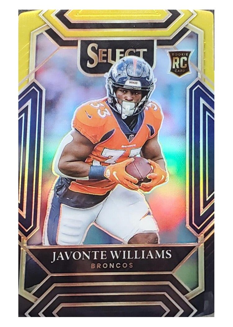 2021 Panini Select Base Set Javonte Williams #57 card