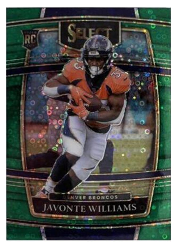 2021 Panini Select Base Set Javonte Williams #57 card