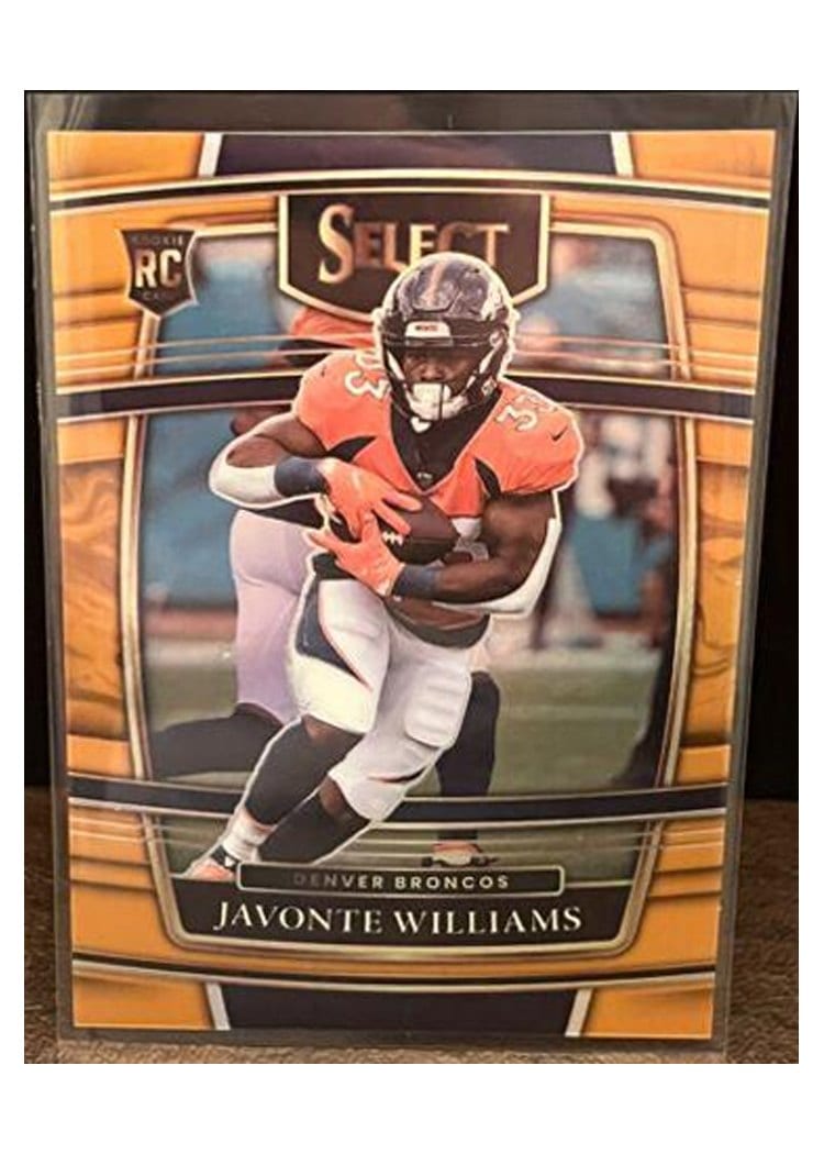 2021 Panini Select Base Set Javonte Williams #57 card