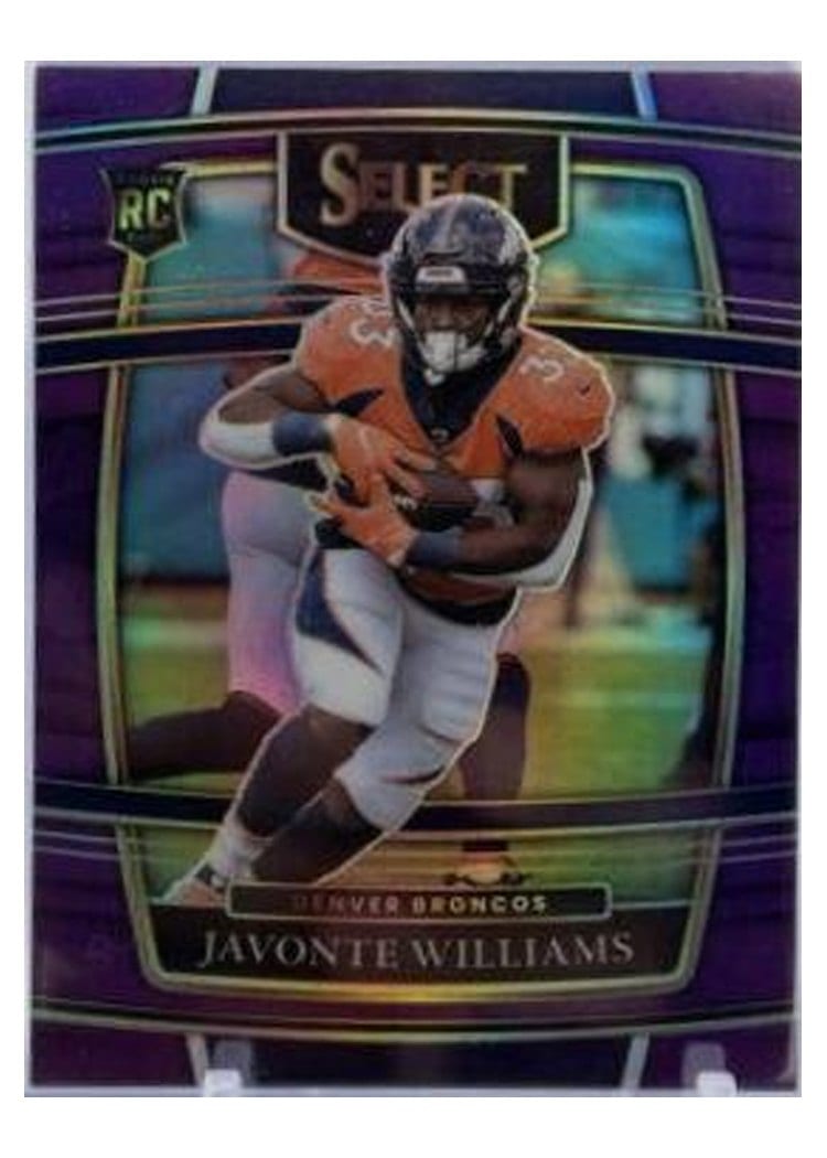 2021 Panini Select Base Set Javonte Williams #57 card