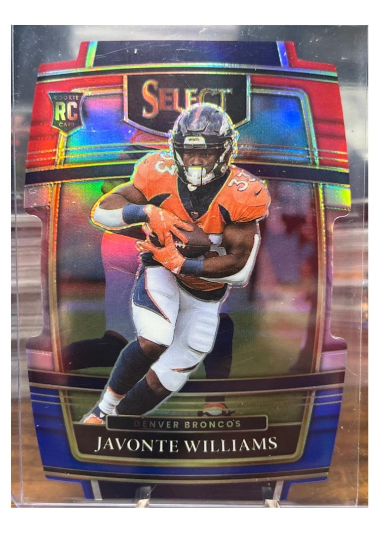 2021 Panini Select Base Set Javonte Williams #57 card