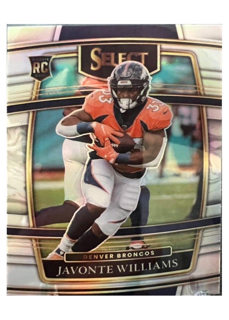 2021 Panini Select Base Set Javonte Williams #57 card