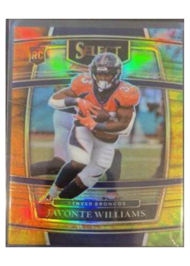 2021 Panini Select Base Set Javonte Williams #57 card