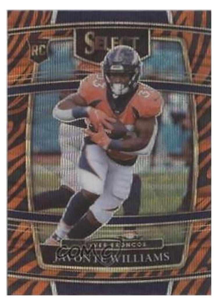 2021 Panini Select Base Set Javonte Williams #57 card