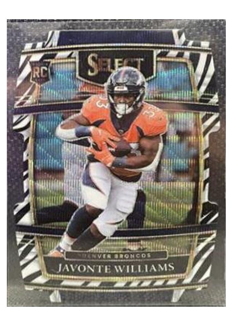 2021 Panini Select Base Set Javonte Williams #57 card
