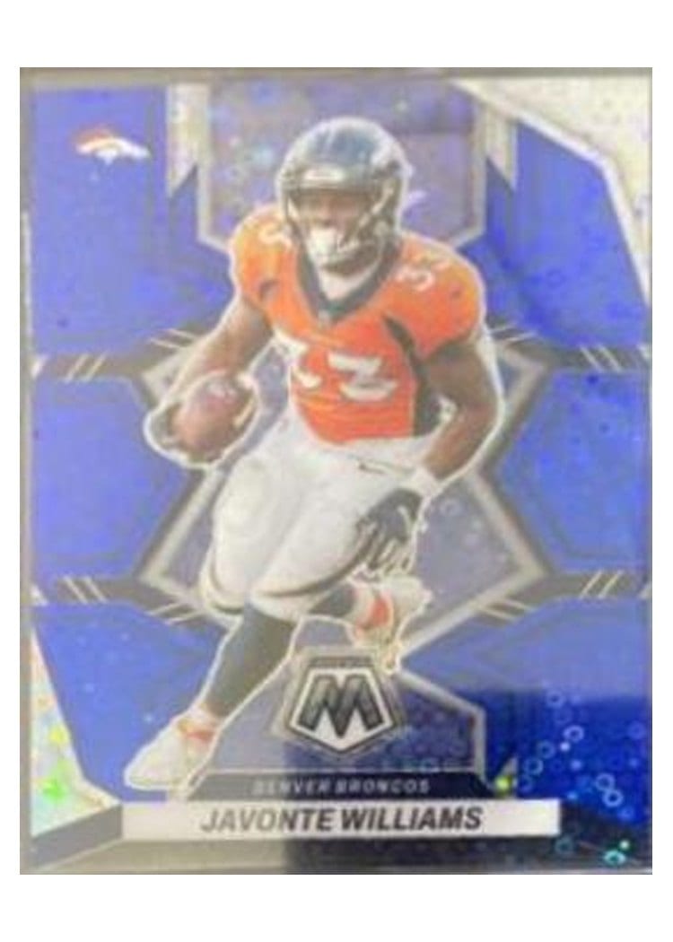 2022 Panini Mosaic Base Set Javonte Williams #61 card
