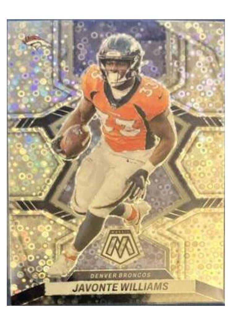 2022 Panini Mosaic Base Set Javonte Williams #61 card