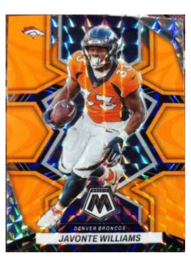 2022 Panini Mosaic Base Set Javonte Williams #61 card