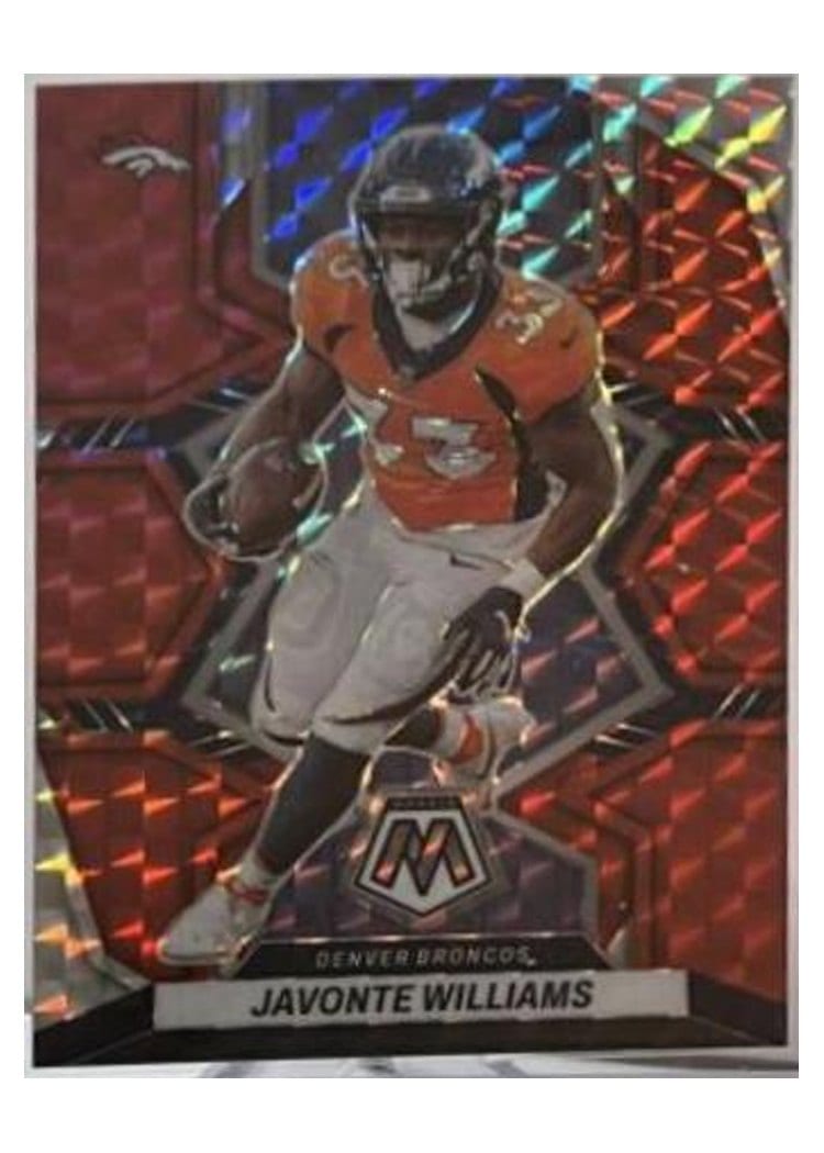 2022 Panini Mosaic Base Set Javonte Williams #61 card