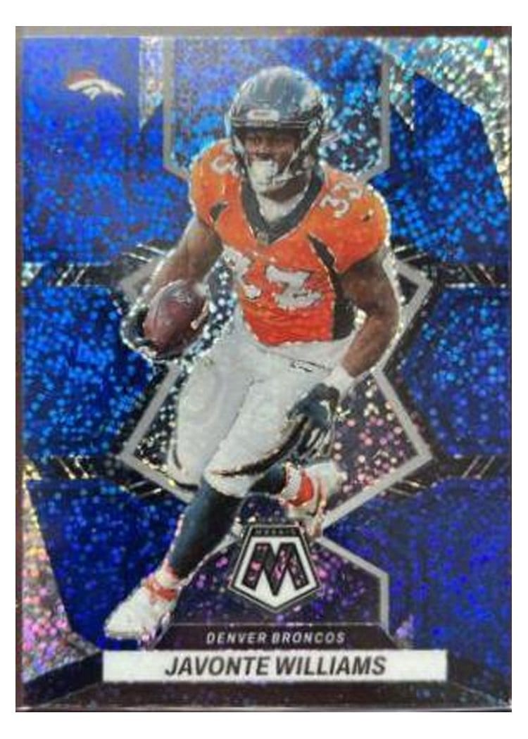 2022 Panini Mosaic Base Set Javonte Williams #61 card
