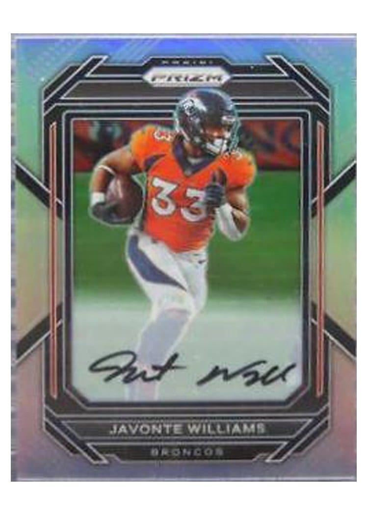 2022 Panini Prizm Base Set Javonte Williams #87 card