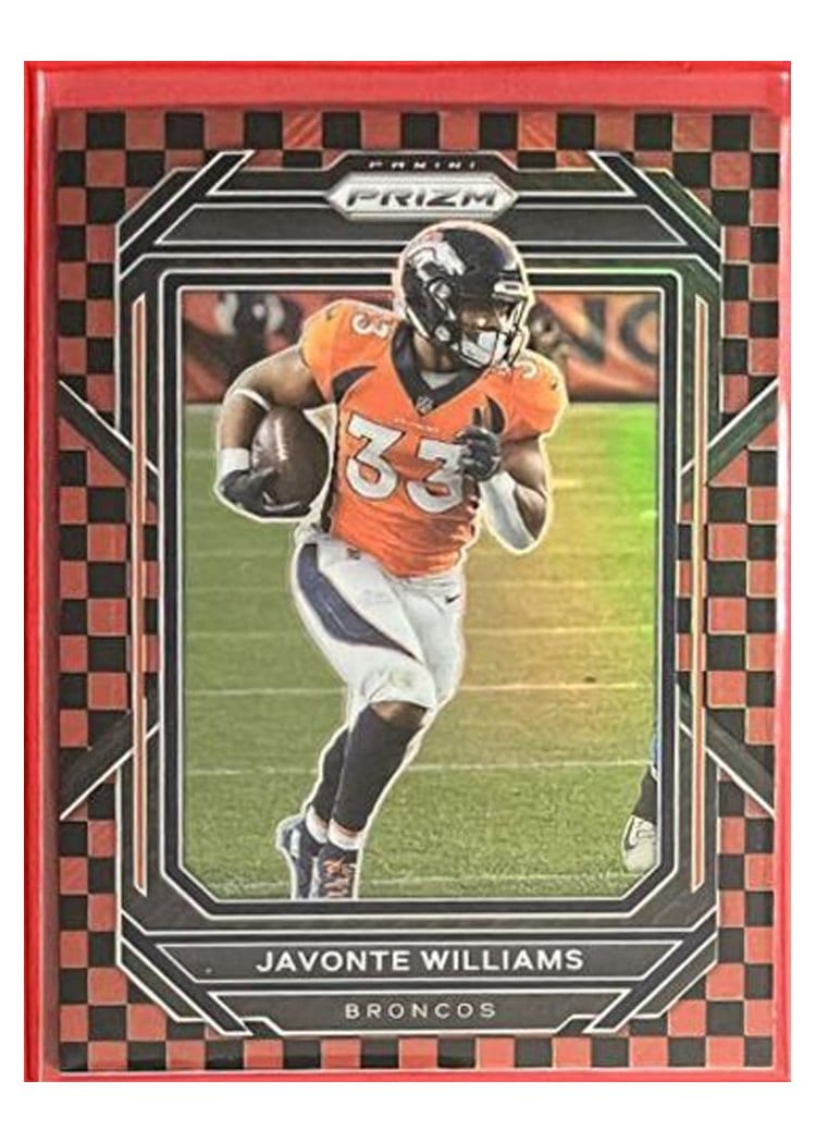 2022 Panini Prizm Base Set Javonte Williams #87 card