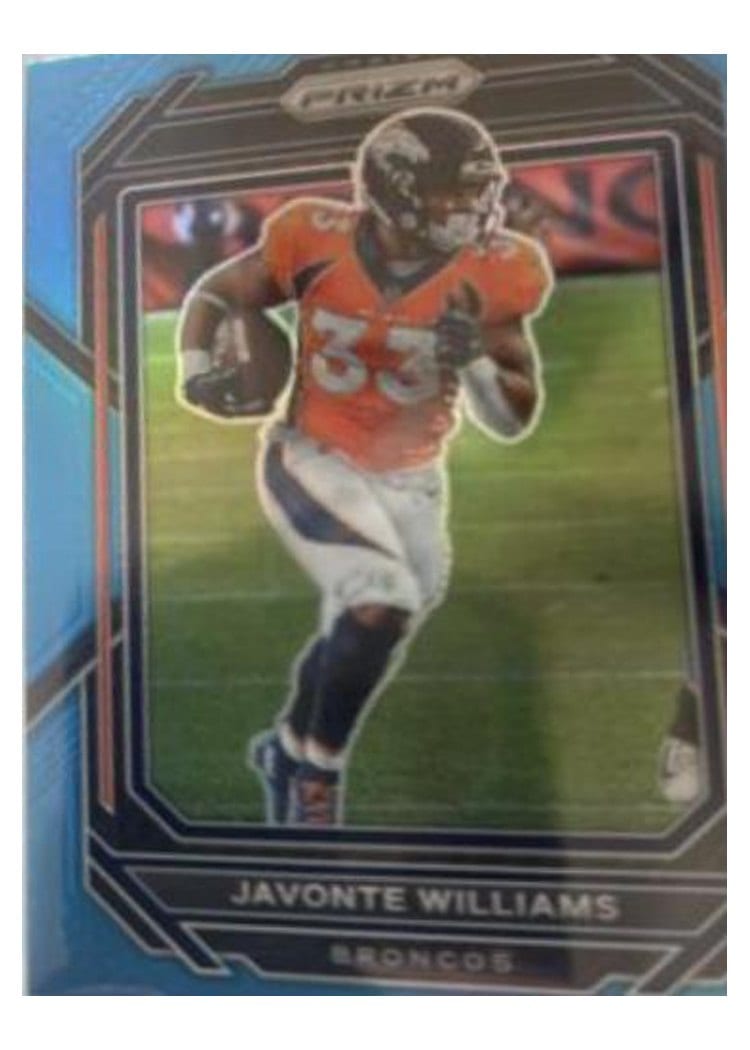 2022 Panini Prizm Base Set Javonte Williams #87 card