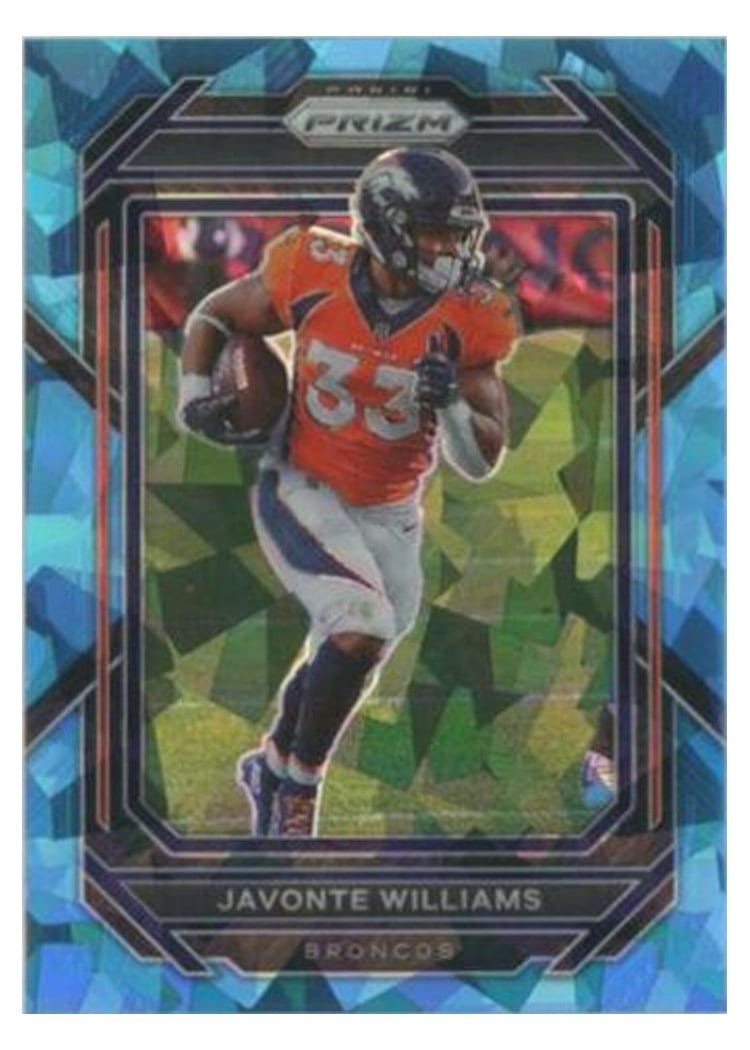 2022 Panini Prizm Base Set Javonte Williams #87 card