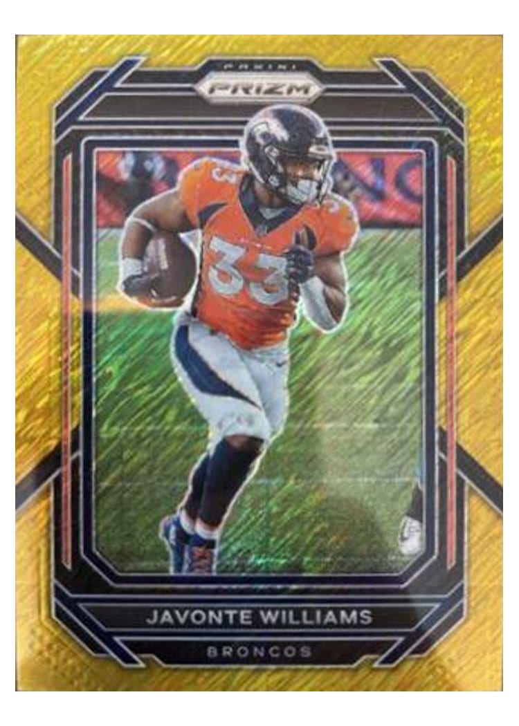 2022 Panini Prizm Base Set Javonte Williams #87 card