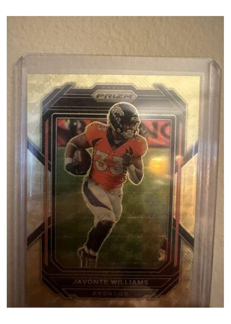 2022 Panini Prizm Base Set Javonte Williams #87 card