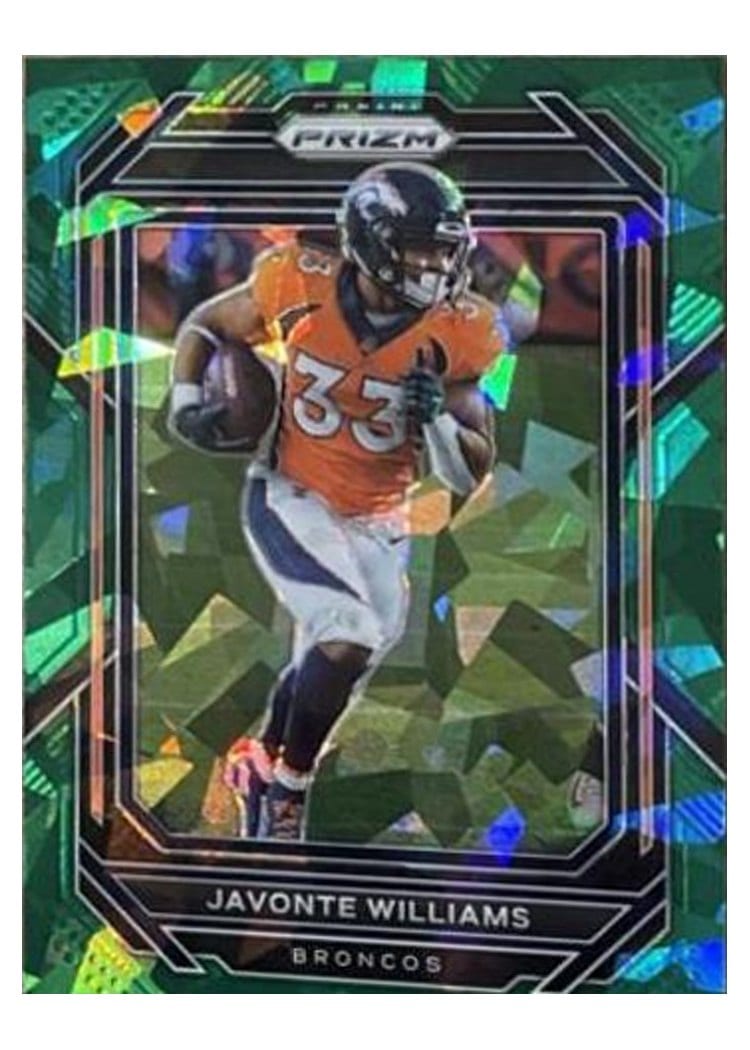 2022 Panini Prizm Base Set Javonte Williams #87 card
