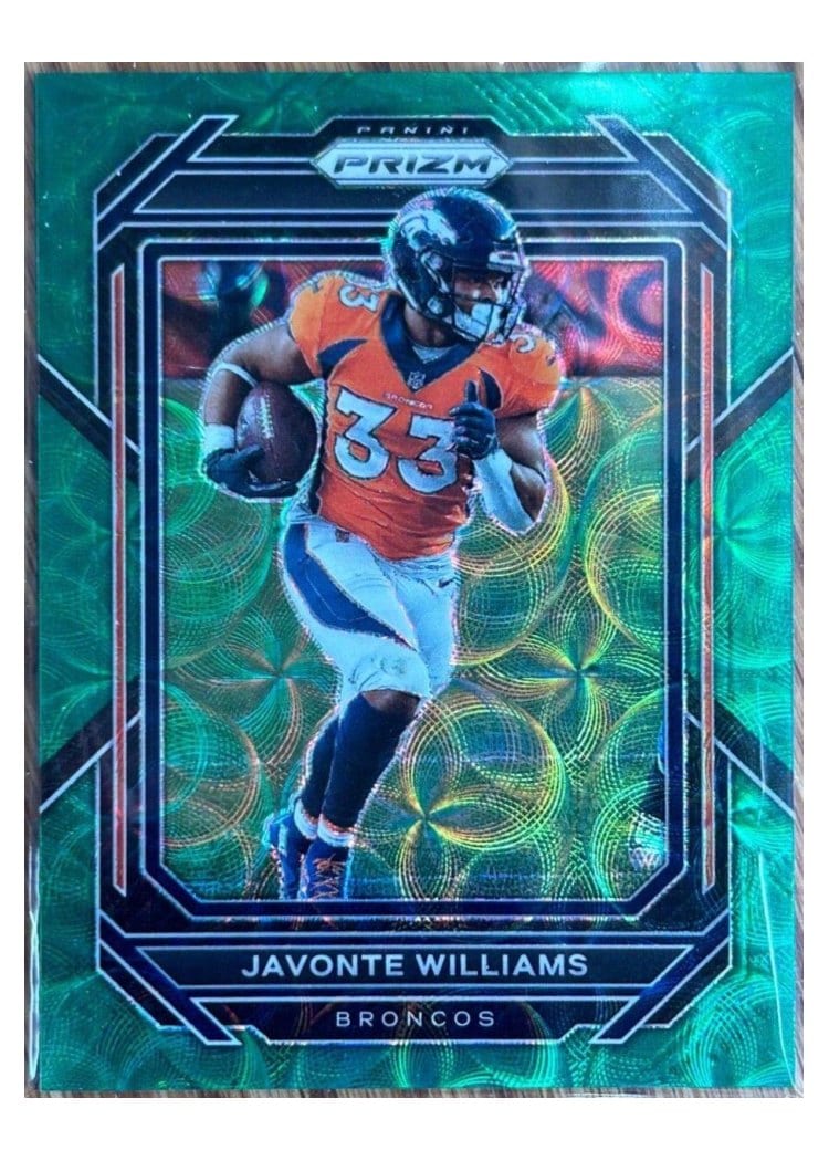2022 Panini Prizm Base Set Javonte Williams #87 card