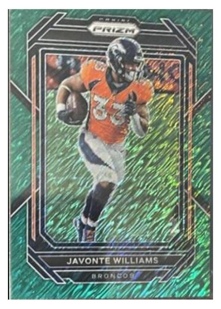 2022 Panini Prizm Base Set Javonte Williams #87 card